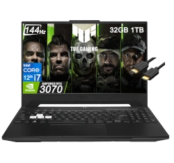 Asus TUF Dash F15 Intel Core i7 12th Gen RTX 3070 laptop