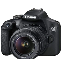 Canon Rebel T7 EOS 2000D camera