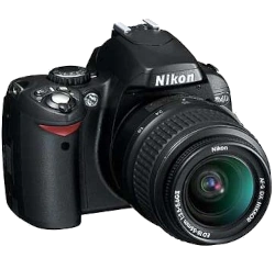 Nikon D40X camera
