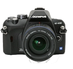 Olympus EVOLT E-410 camera