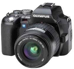 Olympus EVOLT E-500 camera