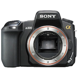 Sony Alpha a300 DSLR-A300 camera