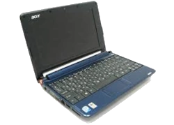 Acer Aspire One ZG5 7" Intel Atom Single-Core GMA 950