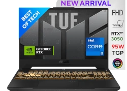 Asus TUF F15 FX577ZC Intel Core i5-12th Gen RTX 3050 laptop