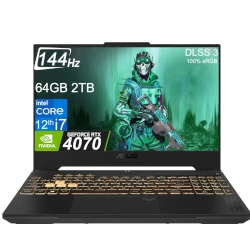 Asus TUF Gaming F15 15" Intel Core i7-12th Gen RTX 4070 laptop