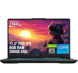 Asus TUF Gaming F17 FX706 Series Intel Core i7 11th Gen. NVIDIA RTX 3050 laptop