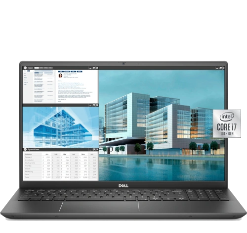 Dell Vostro 7500-7501 Intel Core i7-10th Gen GTX 1650 Ti