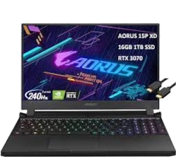 Gigabyte Aorus 15P Intel Core i7 11th Gen RTX 3070 laptop