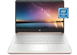 HP 14-dq0070nr Intel Celeron N4020 laptop