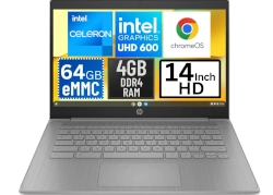 HP 14a-ne0013dx Chromebook Intel Celeron laptop