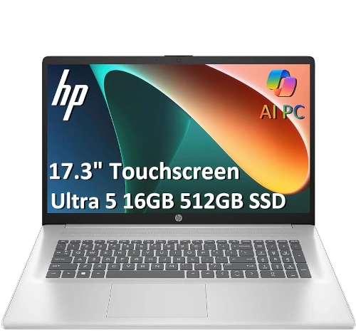 HP 17-CN 17" AI Intel Core Ultra 5 225U laptop