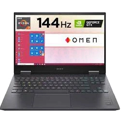 HP Omen 15 Ryzen 7 5800H RTX 3060 laptop