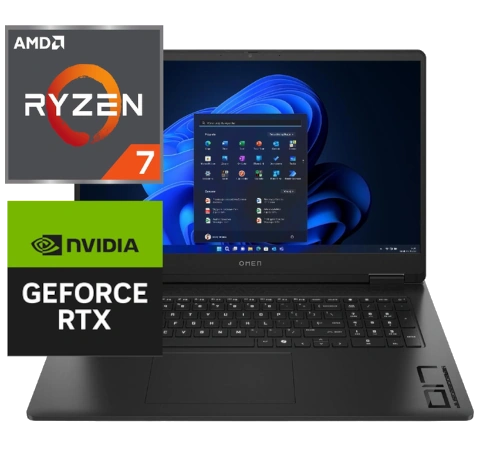 HP Omen Gaming 17" AMD Ryzen AI 7 350 RTX 5060