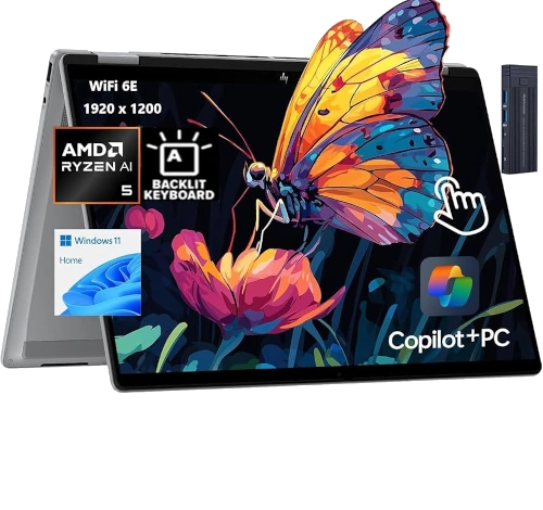 HP OmniBook X Flip 2-in-1 16" 2K Touch AMD Ryzen AI 9