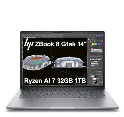 HP ZBook 8 G1ak 14" AMD Ryzen AI 7 Pro 350