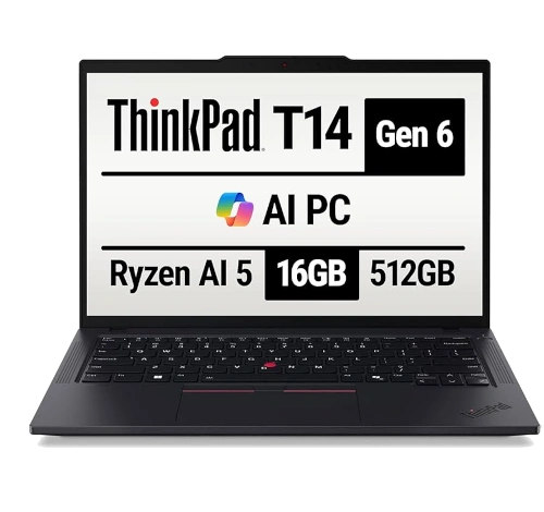 Lenovo ThinkPad T14 Gen 6 14" AMD Ryzen AI 5 Pro 340 laptop