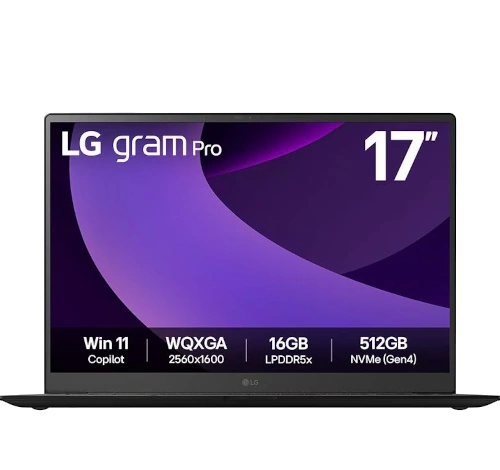 LG Gram Pro 17 17Z90TP Intel Core Ultra 7 255H