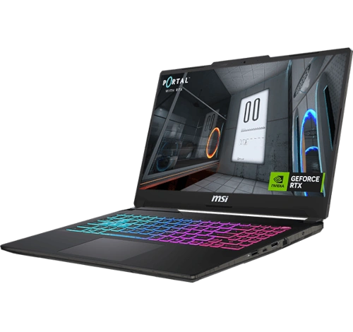 MSI Cyborg A13V 15" 16GB RAM 512GB SSD RTX 4050 Intel Core i7-13th Gen laptop