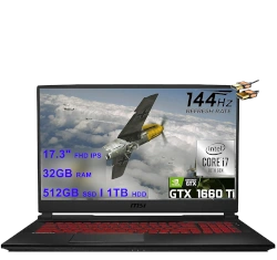 MSI GL75 Leopard Intel Core i7 10th Gen. Nvidia GTX 1660 laptop
