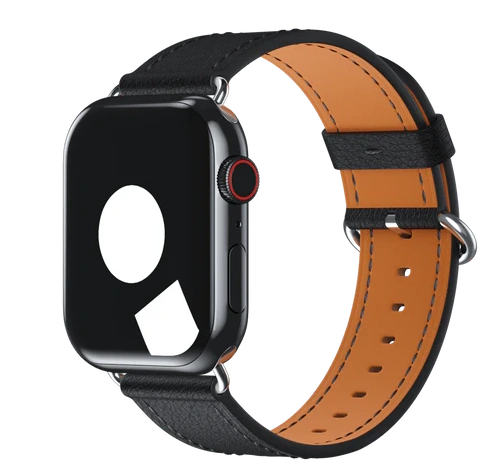 Apple Watch 38mm SS Black Classic Buckle MJ312LL/A watch