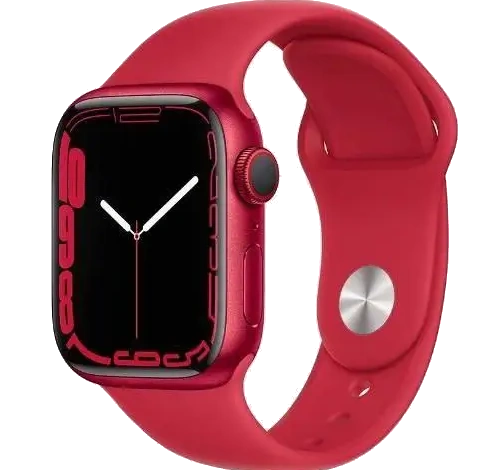 Apple Watch 38mm SS Red Sport Band MLLD2LL/A