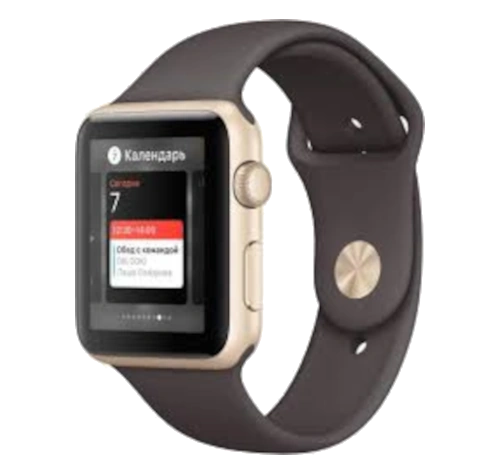 Apple Watch Series 1 Sport 42mm Space Gray Aluminum Black Sport Band MP032LL/A watch