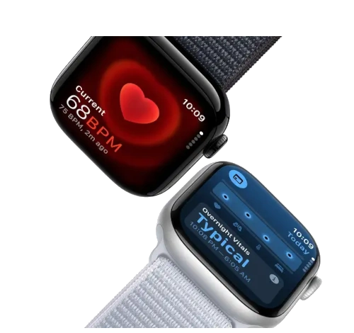 Apple Watch Series 10 42mm Natural Titanium Case w/ Link Bracelet A3001 GPS Cellular watch