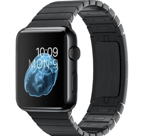 Apple Watch Series 2 38mm Space Black SS Space Black Link Bracelet MNPD2LL/A watch
