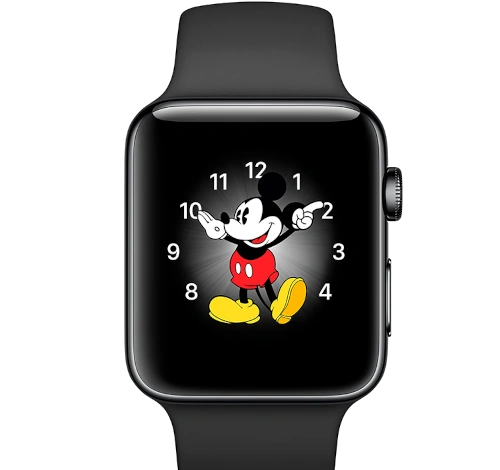 Apple Watch Series 2 42mm Space Black SS Space Black Link Bracelet MNQ02LL/A watch