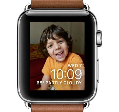 Apple Watch Series 2 42mm SS Saddle Brown Classic Buckle MNPV2LL/A watch