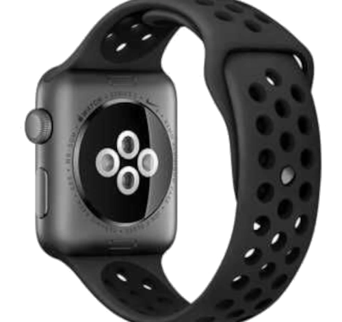 Apple Watch Series 2 Nike Plus 38mm Space Gray Aluminum Anthracite Black Nike Sport Band MQ162LL/A watch
