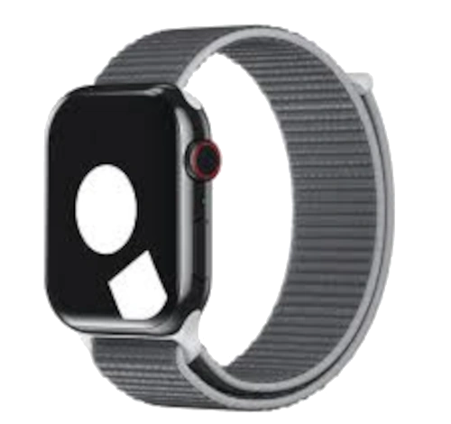 Apple Watch Series 3 42mm Silver Aluminum Seashell Sport Loop MQK52LL/A GPS Cellular