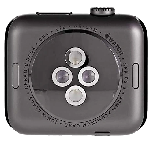 Apple Watch Series 3 42mm Space Gray Aluminum Gray Sport Band MR2X2LL/A GPS Cellular