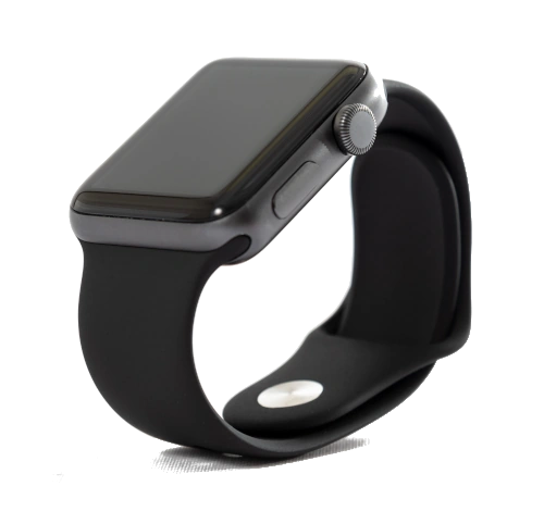 Apple Watch Series 3 42mm Space Gray Aluminum Gray Sport Band MR362LL/A GPS Only