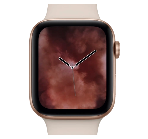 Apple Watch Series 4 40mm Gold Aluminum Pink Fabric Sport Loop MU692LL/A GPS Only watch