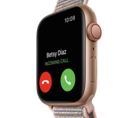 Apple Watch Series 4 40mm Gold Aluminum Pink Sand Sport Band MTUJ2LL/A GPS Cellular watch