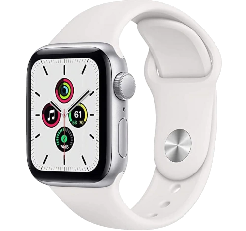 Apple Watch Series 4 40mm Silver Aluminum White Sport Band MTUD2LL/A GPS Cellular watch