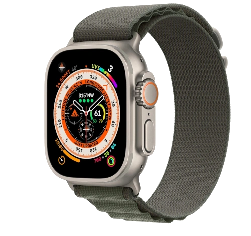 Apple Watch Series 4 40mm Space Black SS Black Sport Band MTUN2LL/A GPS Cellular watch