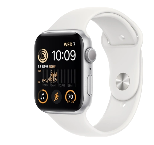 Apple Watch Series 5 40mm Silver Aluminum Sport Band GPS Cellular watch