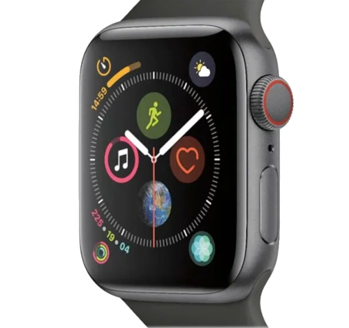 Apple Watch Series 5 40mm Space Gray Aluminum Fabric Sport Loop GPS Only watch