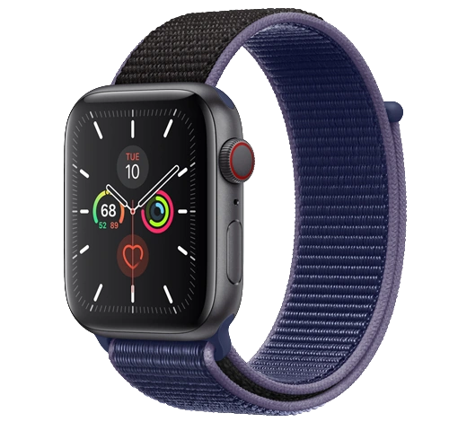 Apple Watch Series 5 44mm SS Sport Loop GPS Cellular watch