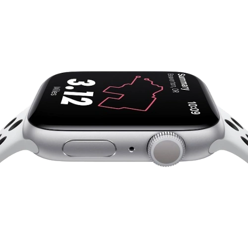 Apple Watch Series 5 Nike 40mm Space Gray Aluminum Fabric Sport Loop GPS Cellular watch