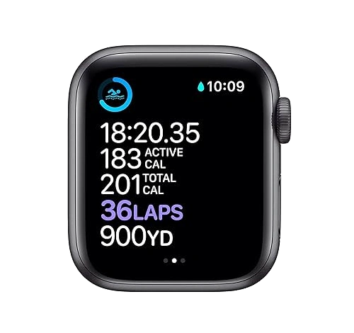 Apple Watch Series 6 40mm Aluminum Space Black Link Bracelet A2291 GPS Only watch