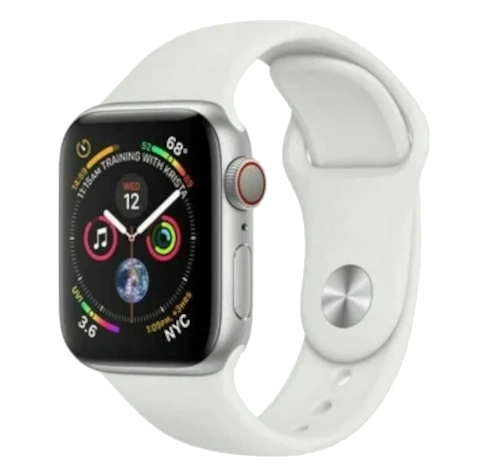 Apple Watch Series 6 Nike 44mm Silver Aluminum Nike Sport Band A2292 GPS Only watch