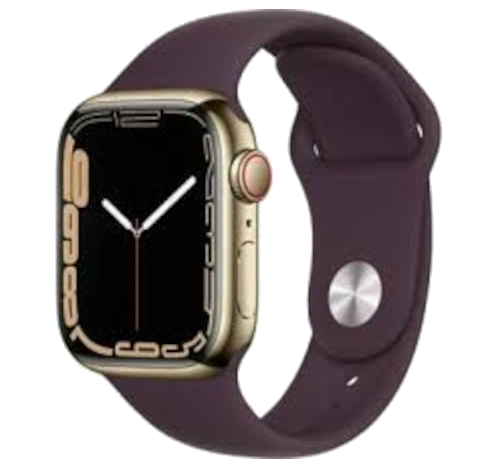 Apple Watch Series 7 41mm Graphite Stainless Steel Case with Milanese Loop A2475 GPS Cellular watch