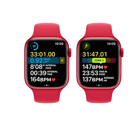 Apple Watch Series 8 45mm Red Aluminum Case with OEM Band A2774 GPS Cellular