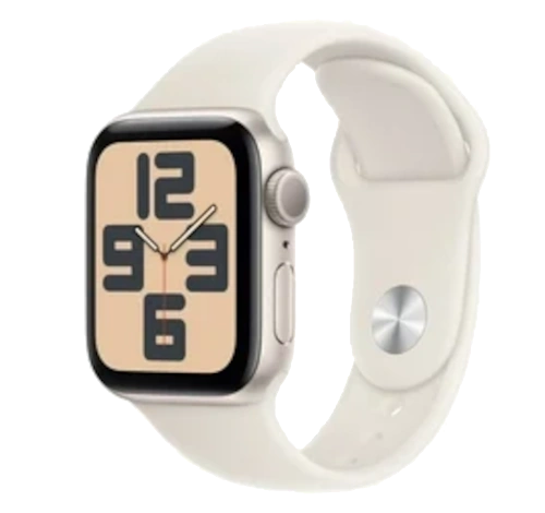 Apple Watch Series 8 45mm Silver Aluminum Case with OEM Band A2774 GPS Cellular