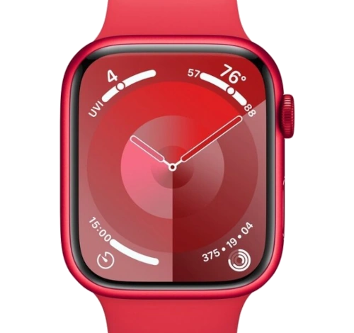 Apple Watch Series 9 41mm Midnight Aluminum Case with Apple OEM Band A2982 GPS Cellular