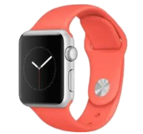 Apple Watch Sport 38mm Silver Aluminum Apricot Sport Band MMF12LL/A