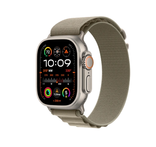 Apple Watch Ultra 2 49mm Titanium with Alpine Loop A2986